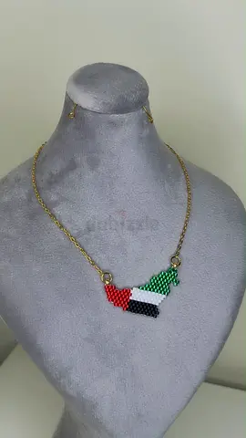 Handmade UAE necklace (MIYUKI BEADS)