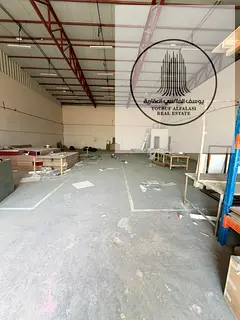 Warehouse for rent, 3,700 sq ft, 33 kW electricity, AED 140,000