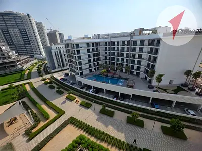Furnished 1BR | 2 Balconies | Open Views