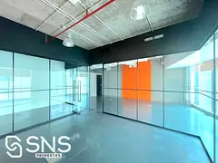 Exclusive Office Space Near Metro with Glass Partition