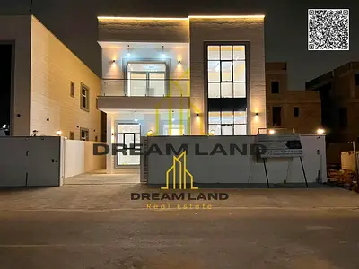 Villa for sale in Ajman, Al Zahiyah area, including registration fees, electricity, water, and air