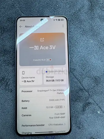 One Plus Ace 3 V