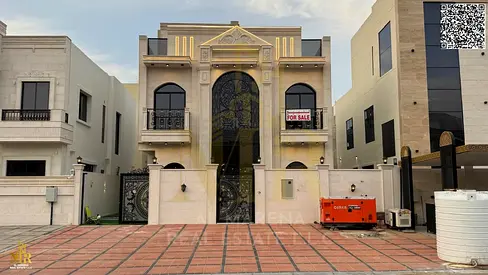Classic Villa in Al Helio 2 on the Main Road | Two Floors & Rooftop | 6 Master Bedrooms | Prime Location | Registration & Ownership Fees Included
