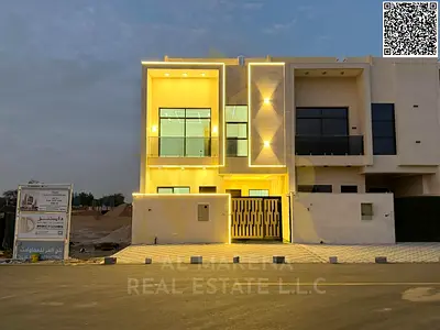 Villa for sale in Al Helio 2 – Ajman | Ground + First + Roof | 4 bedrooms | 1,800 sq ft | Large kitchen | Modern finishing | Priced at AED 1,350,000 i