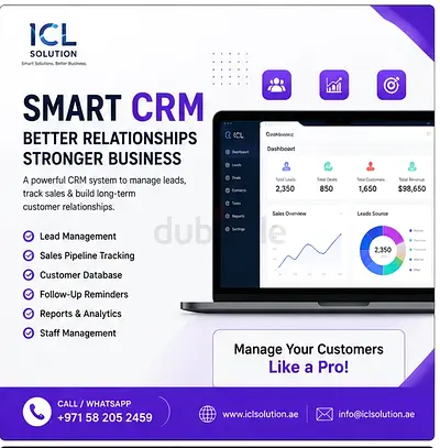 Customer Management Software and App Development in UAE