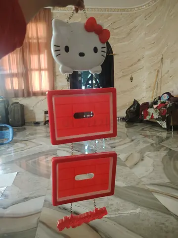 Hello Kitty Hanging Organizer - Small Plastic Multi-Pocket