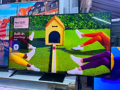 SAMSUNG NEO QLED 65 INCH QN70F SMART 4K TV 2025 SAME LIKE NEW JUST OPEN BOX