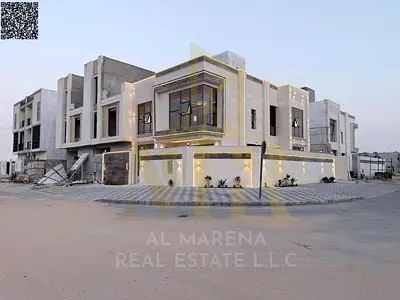 A villa with all registration and ownership fees included, on the main street, ready to move in, in the most prestigious areas of Ajman. Freehold owne