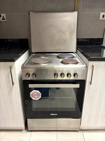 Electric Cooker with Oven and 4 Hotplates Nobel