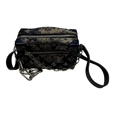 Authentic Louis Vuitton Pre-Owned 2020 Monogram Tapestry Soft Trunk crossbody bag
