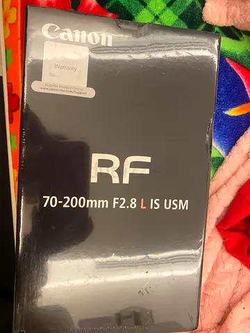 Canon RF 70-200mm F2.8 L IS USM Lens (Sealed Box)