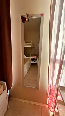 Full-Length Wall Mirror (Slim) - Good Condition