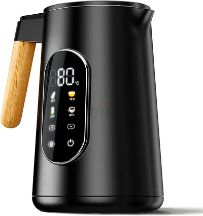 3287 - CONOYAR Electric Kettle 2200W Fast Water Boiler, 1.7L Kettle Stainless Steels With Temperatur