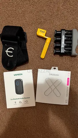 Guitar accessories all for 100aed