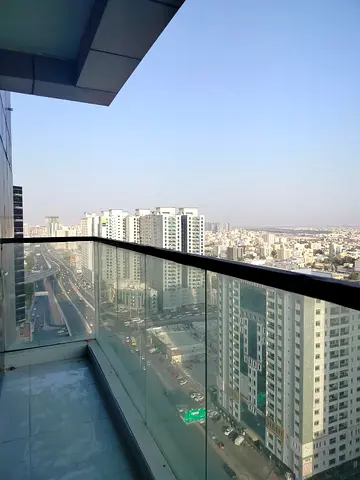 Built-in wardrobes - Private parking - Premium balcony - Central air conditioning - Two-bedroom apartments for annual rent - Al Rashidiya 3 | Ajman