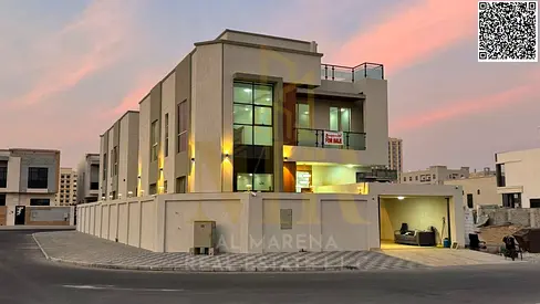 Luxury Villa for Sale in Al Yasmeen – Ajman | Freehold for All Nationalities + Bank Financing Available