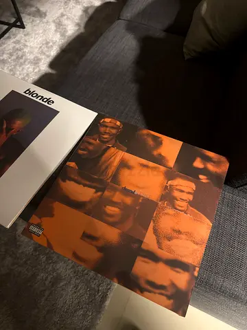 Chanel orange Vinyl