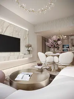 Furnished 1BR Apartment | Sea View | Q Gardens Aliya