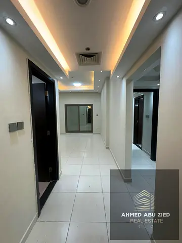 Distinctive 1BHK for annual rent in Emirates City | Master bedroom | Balcony | Separate kitchen | Free parking | Prime location | Special price .