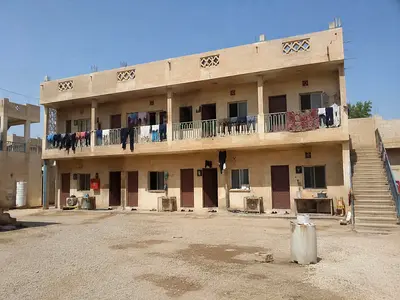 سكن عمال للايجار السنوى تصديق بلدية 5 غرف بالبستان مناسب للشركات واصحاب المقاولات