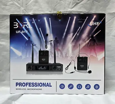 Borl Head microphone with Clip - Brand New