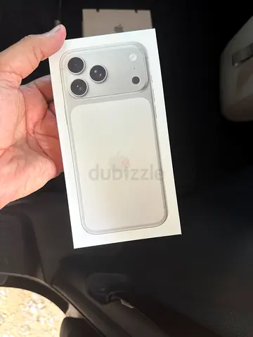 SEALED IPHONE 17 PRO MAX 512GB SILVER PURCHASED FROM APPLE STORE MALL OF EMIRATES