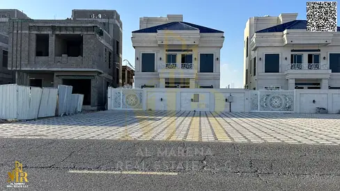 Two-story villa in one of Ajman's most prestigious areas, freehold, with registration and ownership fees included.  A fantastic opportunity to own a d