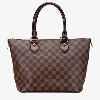 Louis Vuitton Brown Damier Ebene Saleya PM
