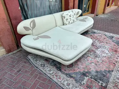 Natuzzi L Shape Sofa Beige