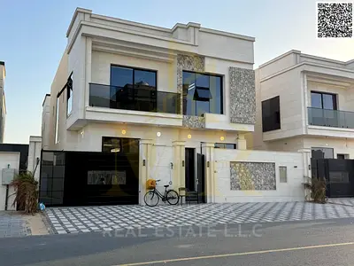 With an all-inclusive price for electricity, water, and air conditioning, own a luxurious villa for sale in Al Rawda 3 - Ajman | 5 master bedrooms | 5