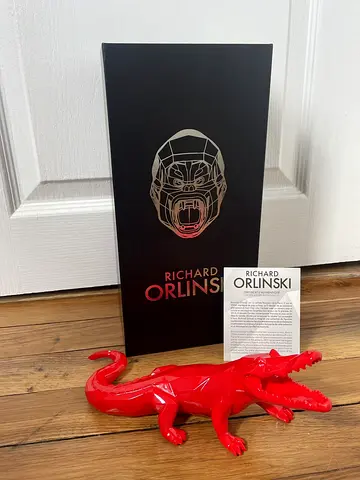 Richard Orlinski - Croco spirit red