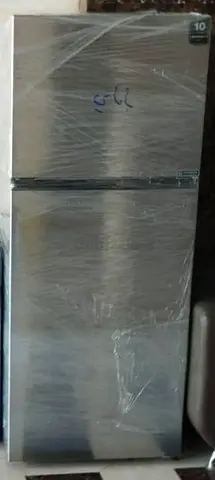 Stainless Steel Top-Freezer Refrigerator – 2-Door, Good Condition