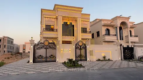 🏡 Classic Luxury Villa for Sale in Al Helio 2 – Ajman | Park View | Freehold 🏡
