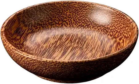 Handcrafted Coconut Wood Artisanal Bowl