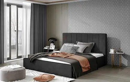 Brand new king size bed with mattress customise bed double bed family bed king bed storage bed
