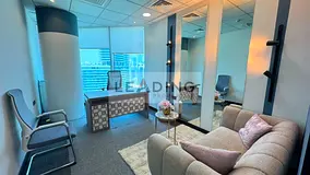 Premium office space in a prestigious A+ Grade tower, offering a peaceful, traffic-free location wit