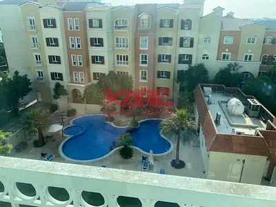 Fully Furnished Studio | Pool View | Close to Metro |