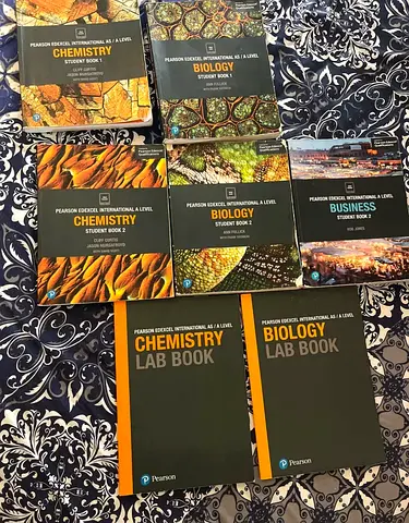 Edexcel A level books biology chemistry business