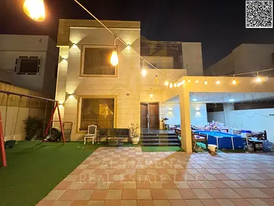 Ready-to-move-in villa for sale in Al Muwaihat 1 | 5,000 sq ft | 5 master bedrooms | Majlis and living room with washrooms | Modern kitchen | Maid's r