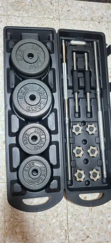 Dumbbell and barbell 50 kg set gym fitness