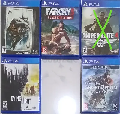 Used PS4 Games