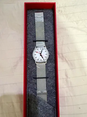 Mondaine Swiss Watch EVO2 Stainless Steel 43MM