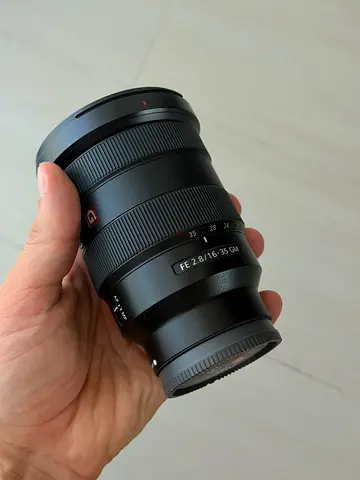 Sony FE 16 to 35mm f2.8 GM Lens