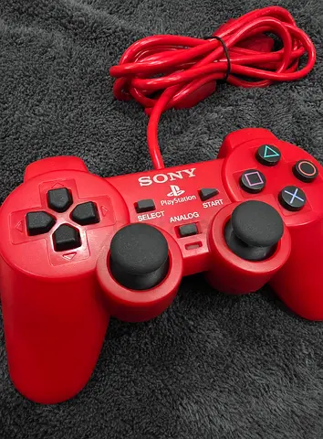PlayStation 2 Rare Red Controller – Brand New Condition