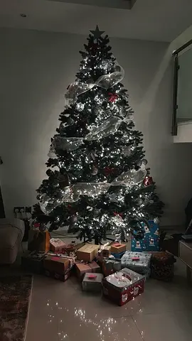 Premium 3m Christmas Tree Full Set (Tree + Ornaments + Lights)