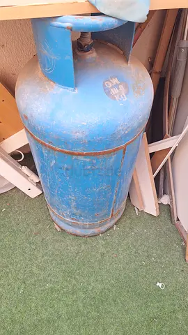 Used Blue LPG Gas Cylinder - Large