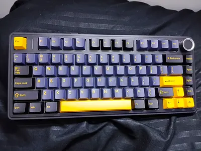 AULA F75 Mechanical Keyboard - Full-size, Wired (Good Working Condition)