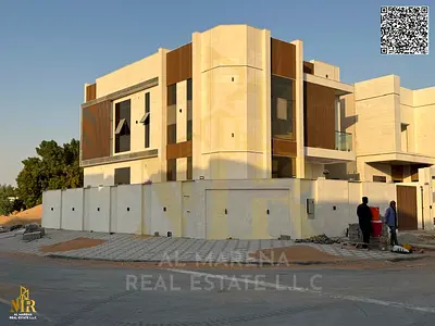 فيلا كورنر بالحليو طابقين وروف شامل رسوم التسجيل والتمليك