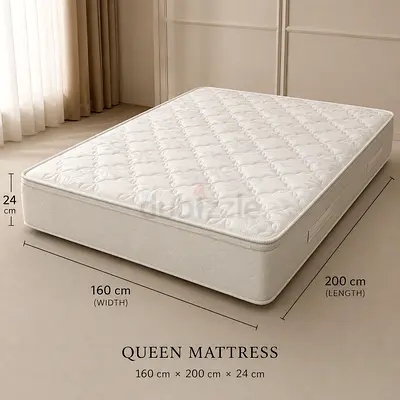 Queen Mattress 160x200x24 cm - Good Condition