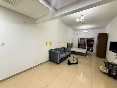 استوديو مفروش | Botanica JVC | الوصول إلى الشرفة والمسبح